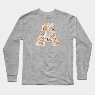 cat letter A(the cat forms the letter A) Long Sleeve T-Shirt